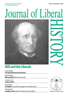 Cover of Journal of Liberal History 70