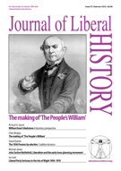 Cover of Journal of Liberal History 75