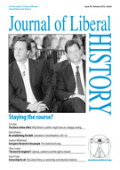 Cover of Journal of Liberal History 76