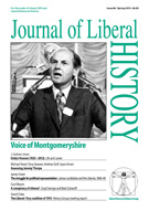 Cover of Journal of Liberal History 86