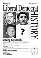 Cover of Journal of Liberal Democrat History 23