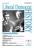 Cover of Journal of Liberal Democrat History 28
