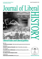 Cover of Journal of Liberal History 90